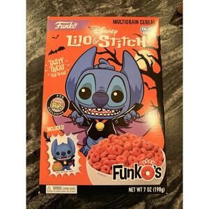 Funko Pop! FunkO's Cereal Disney Lilo & Stitch Vampire FYE Exclusive Pocket Pop